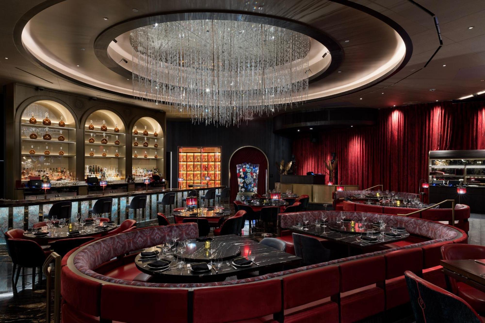 Fontainebleau Las Vegas Exterior foto Interior of the restaurant